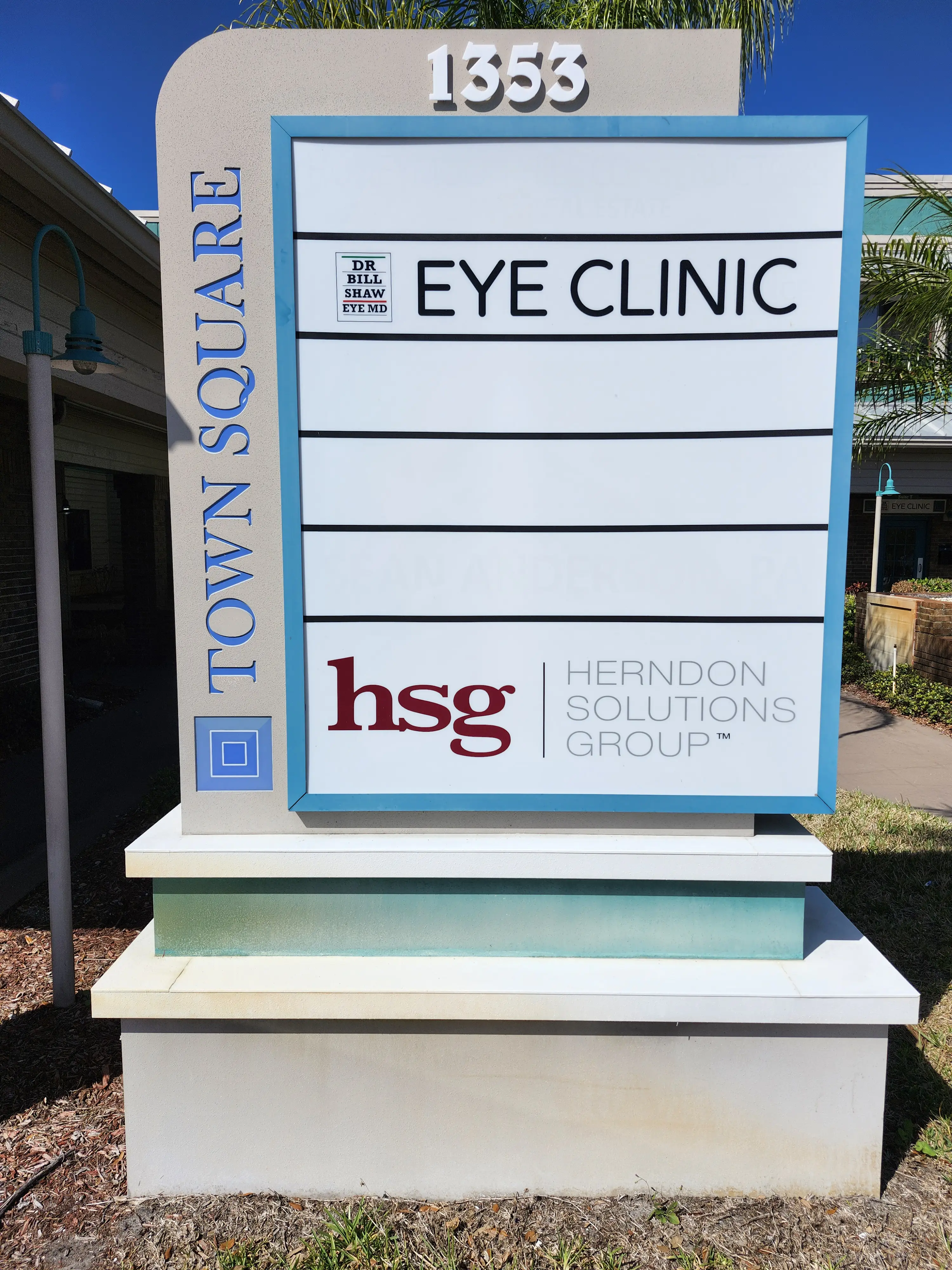 Dr. Bill Shaw Ophthalmology reception area in Merritt Island, FL